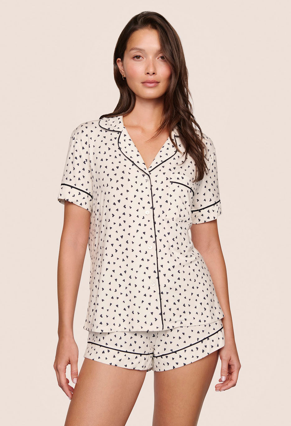 Gisele Printed Short Pj Set