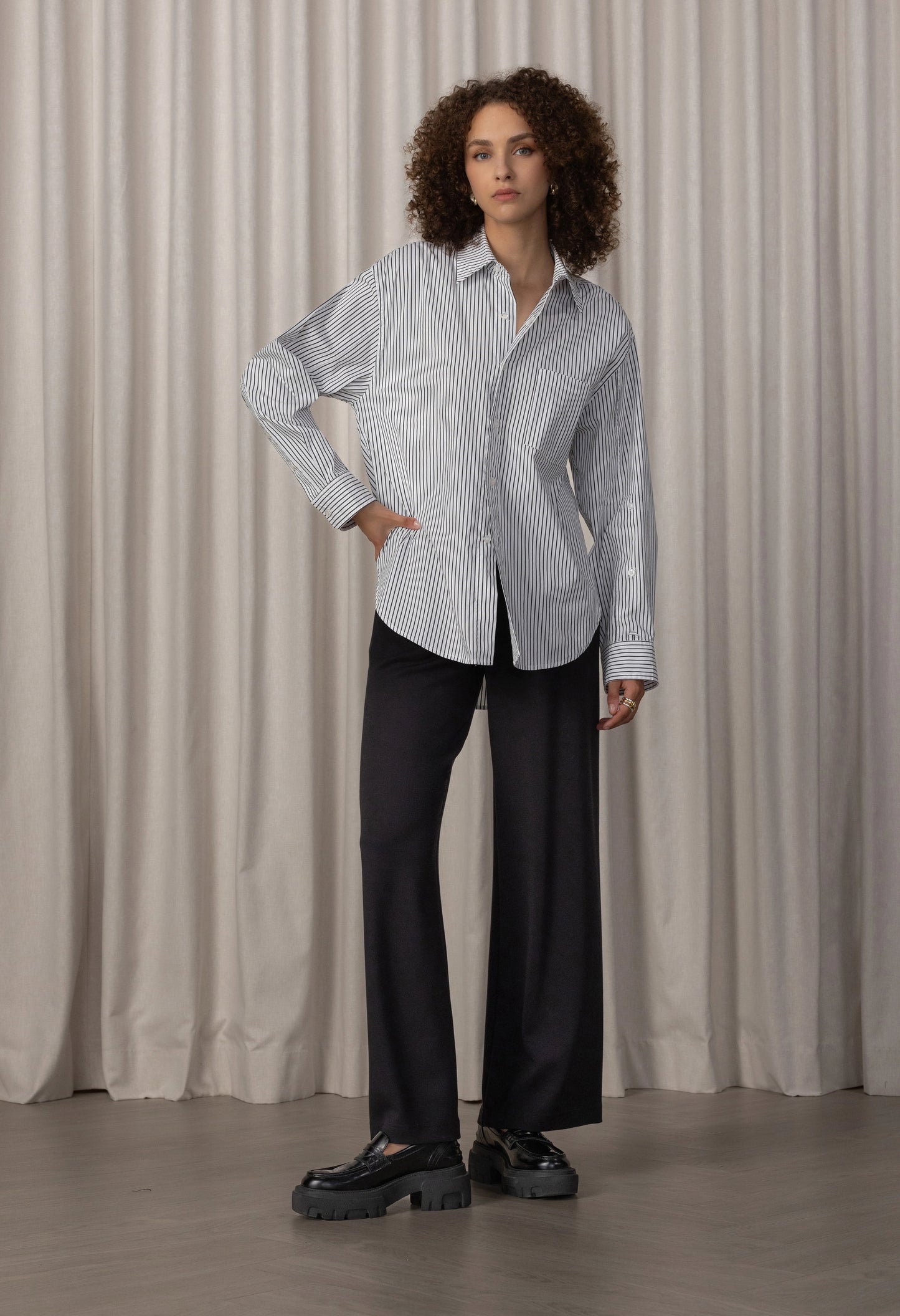 Am To Pm Boyfriend Shirt