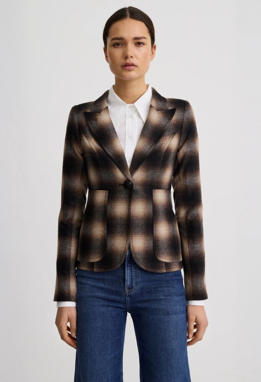 Patch Pocket Duchess Blazer