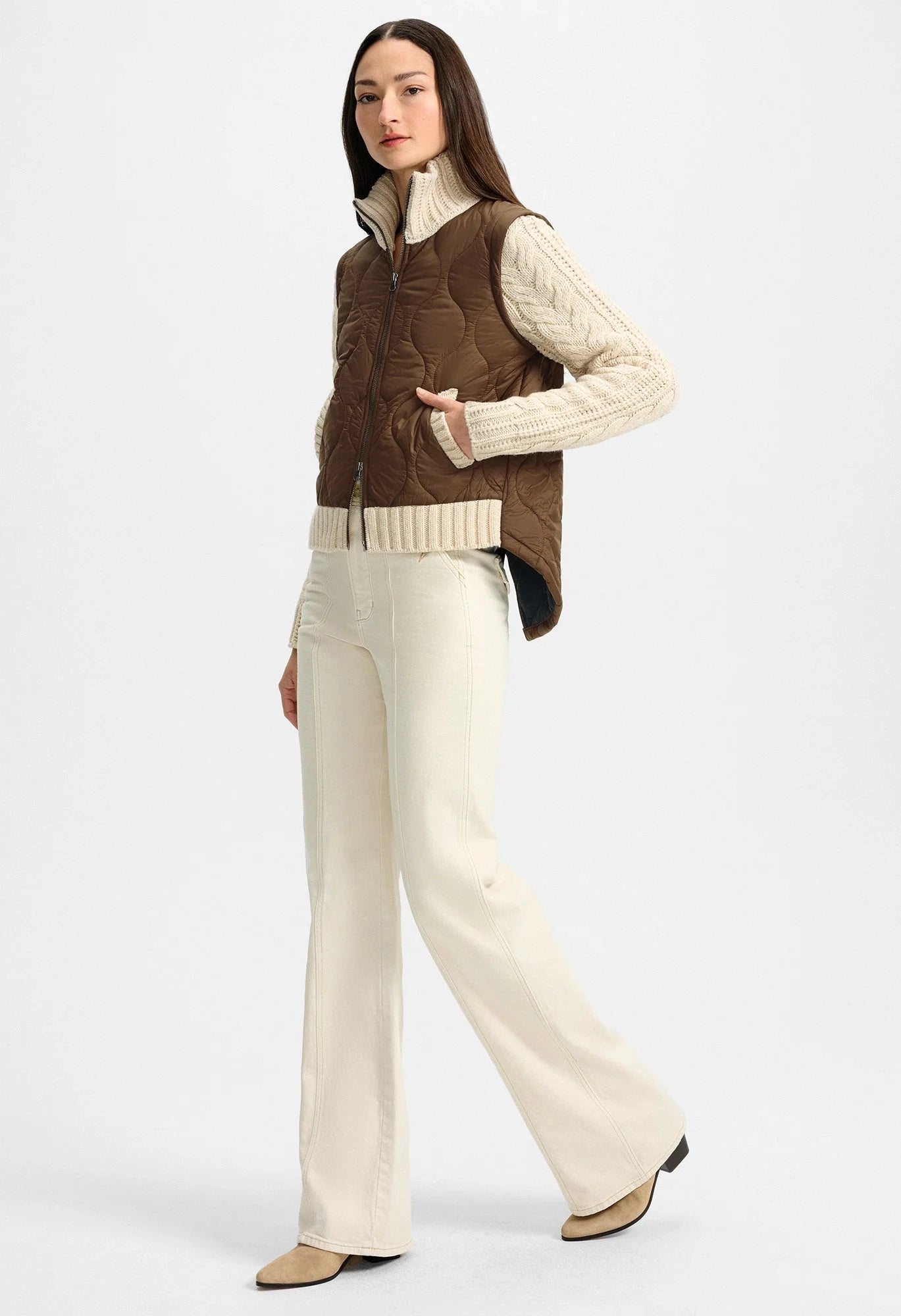 Patra Mixed Media Jacket