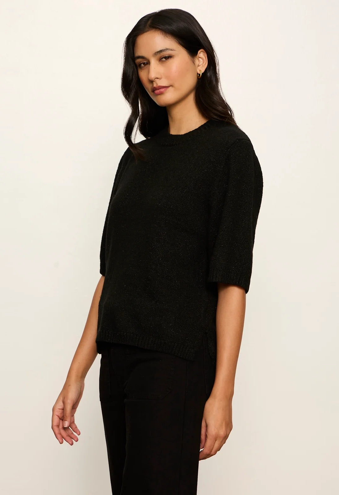 Perfect Sequin Sweater Tee