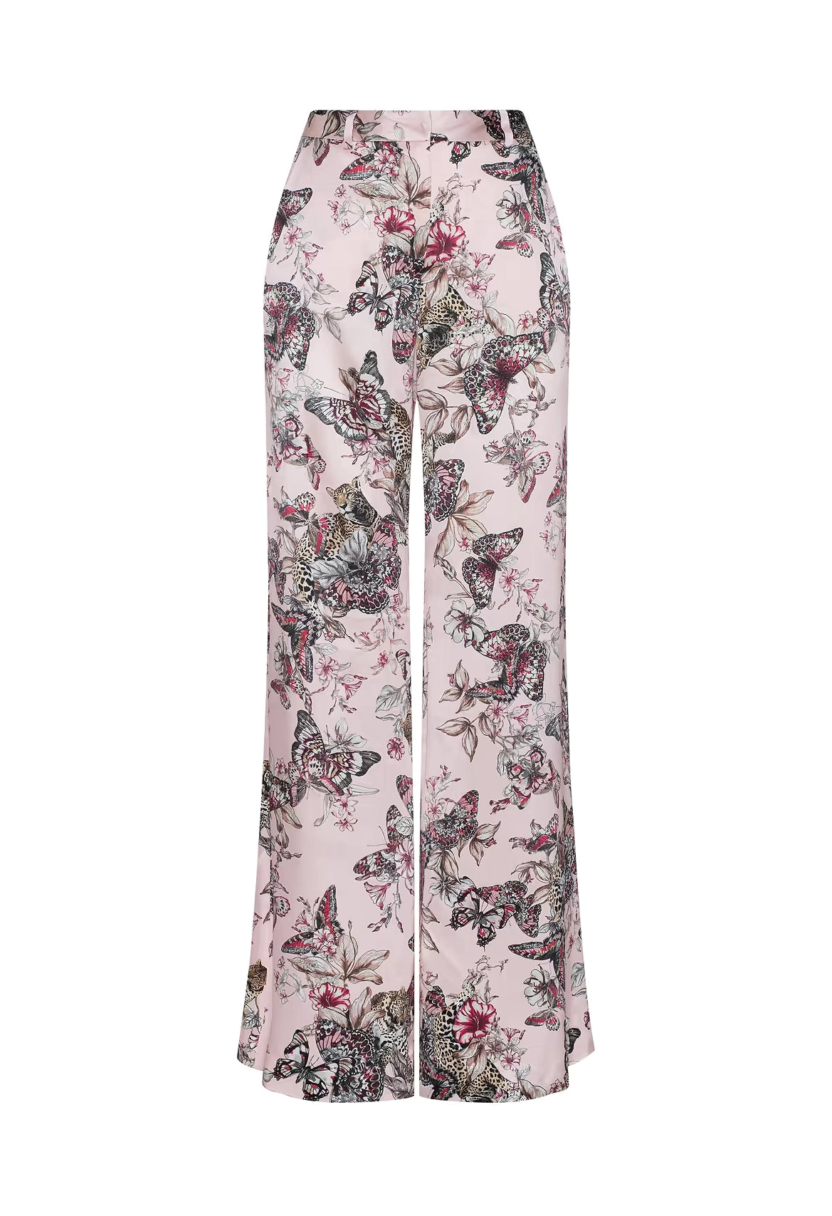 Pilar Silk Wide-Leg Pant