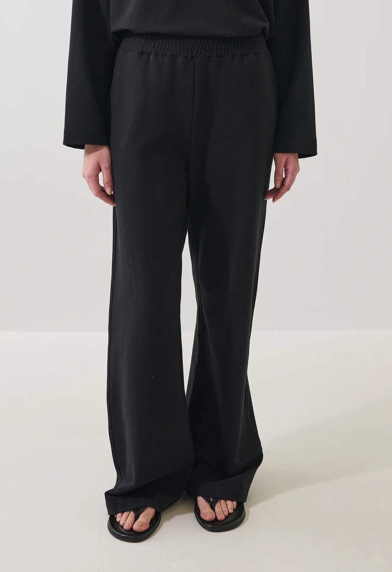 Pima Cotton French Terry Relaxed Pant