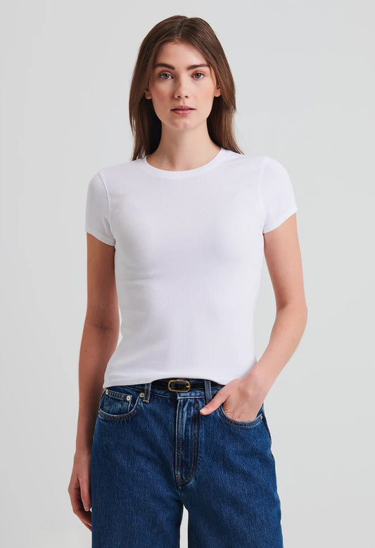 Pima Cotton Stretch Ribbed Baby T-Shirt Sale price