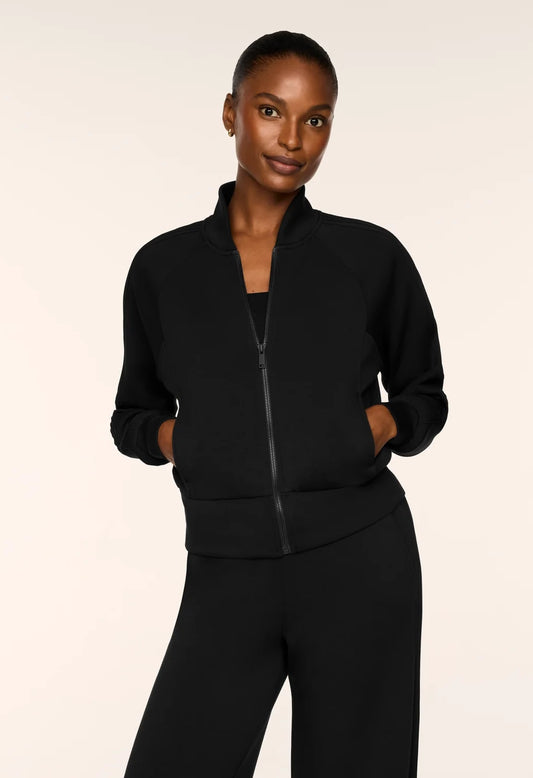 Pintuck Track Jacket