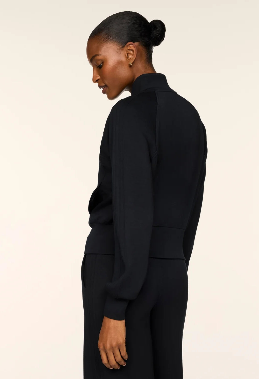Pintuck Track Jacket