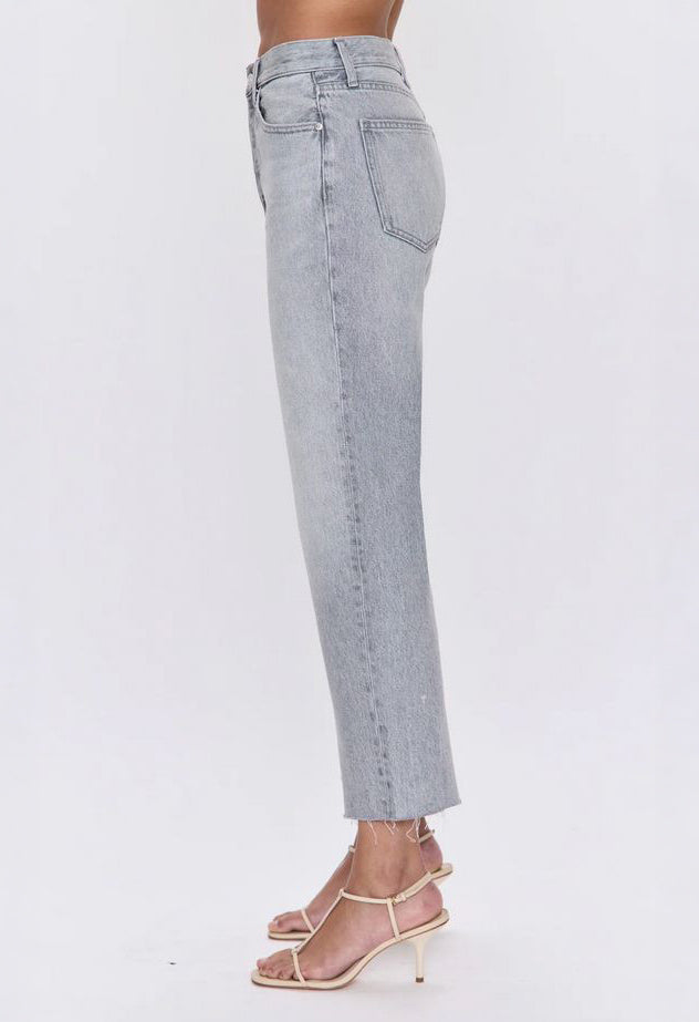 Cassie Crop Super High Rise Straight