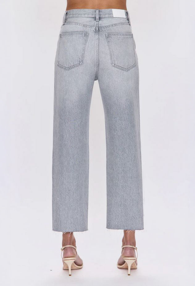 Cassie Crop Super High Rise Straight