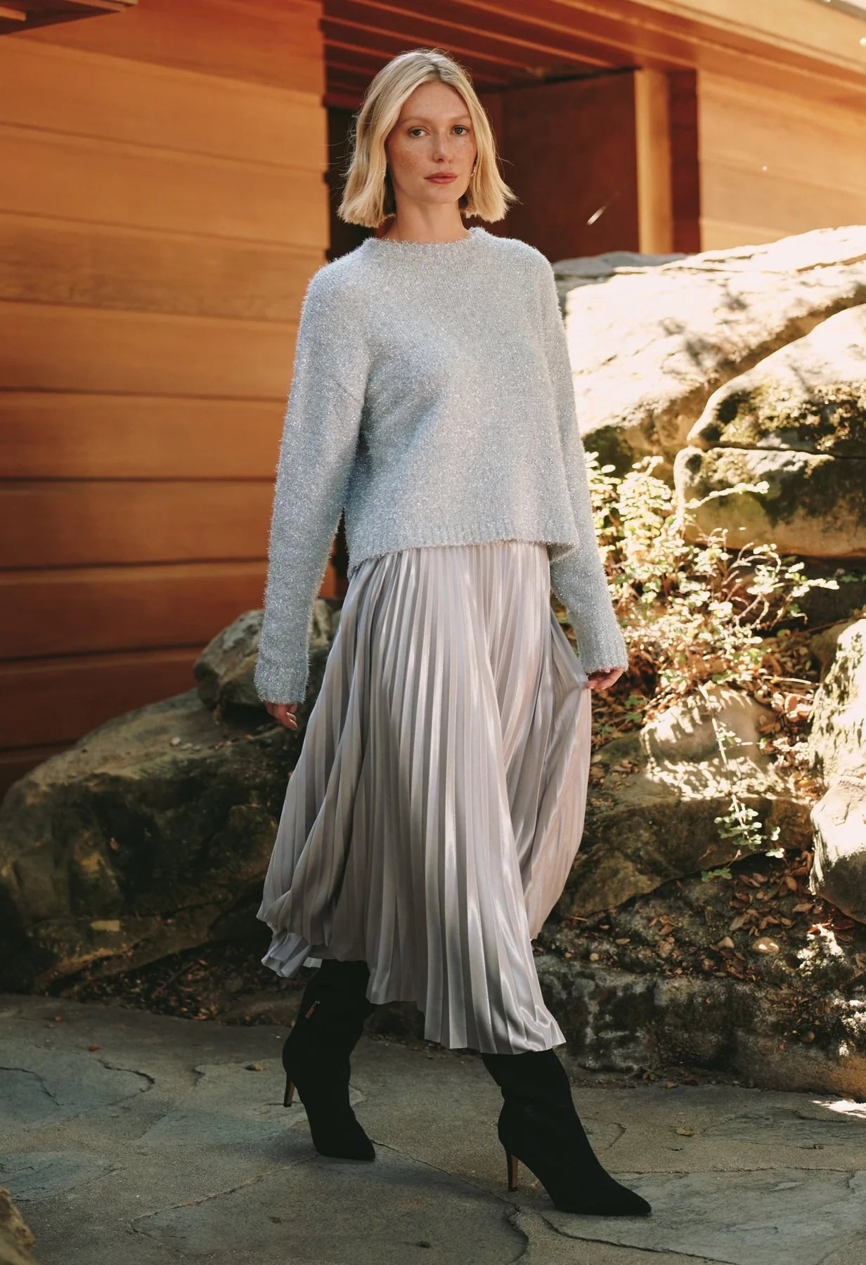Pleated Skirt