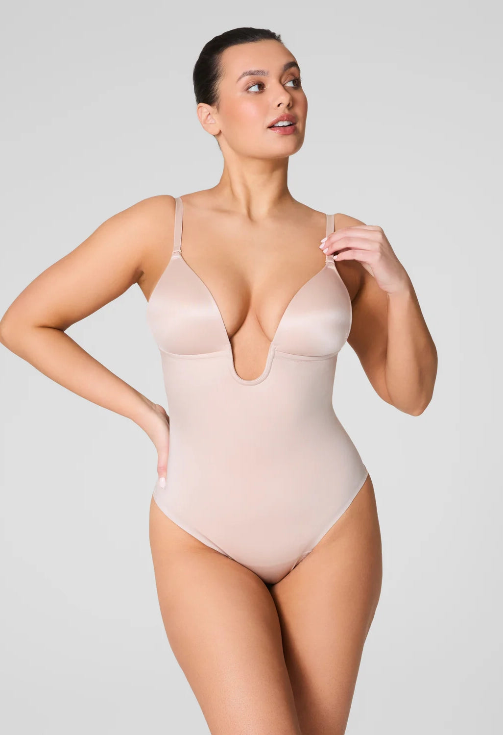 Plunge Low Back Thong