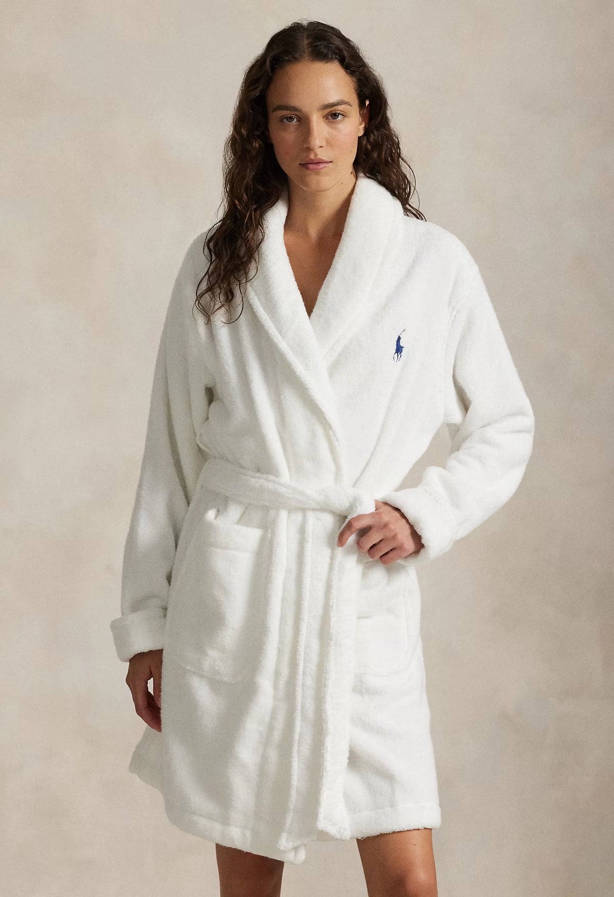Short Printed Back Robe
