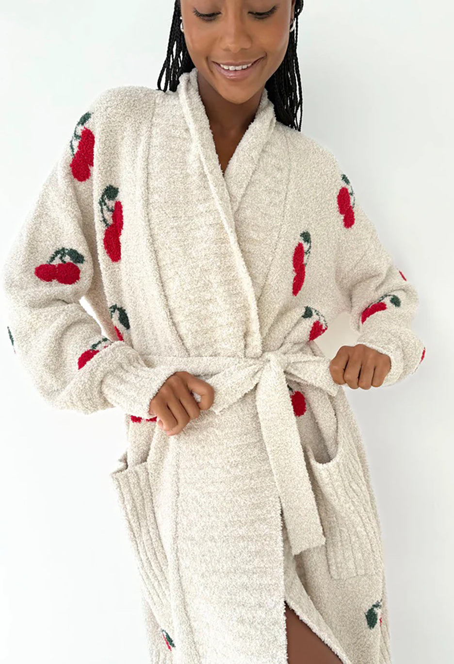Pomona Fuzzy Yarn PJ Robe