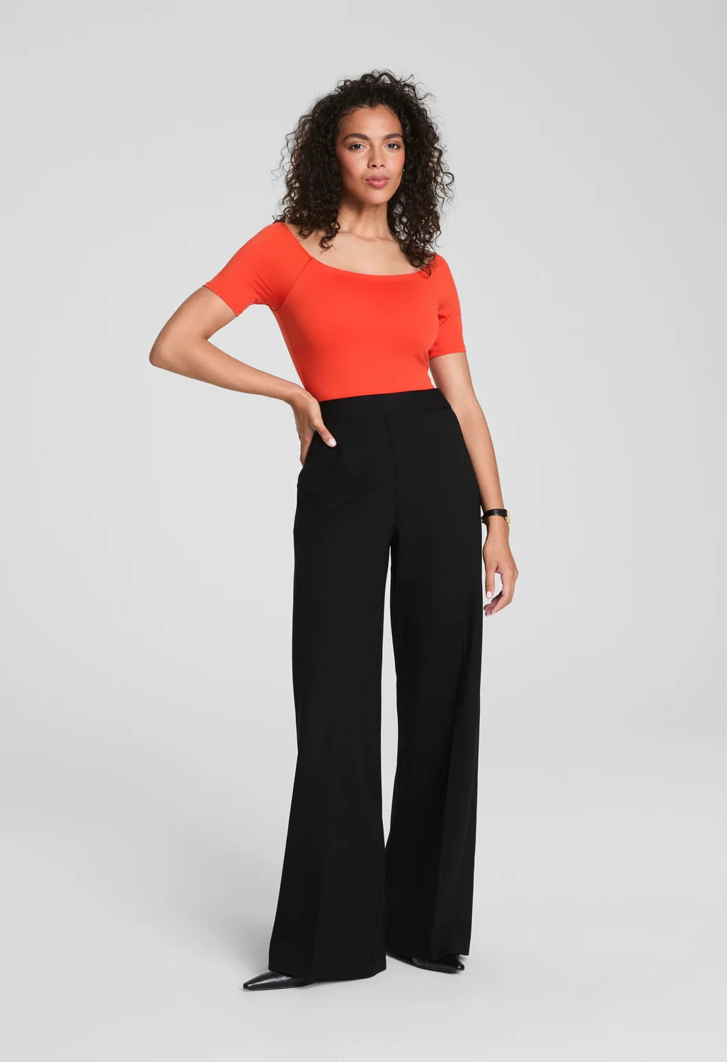 Ponte Wide Leg Pant