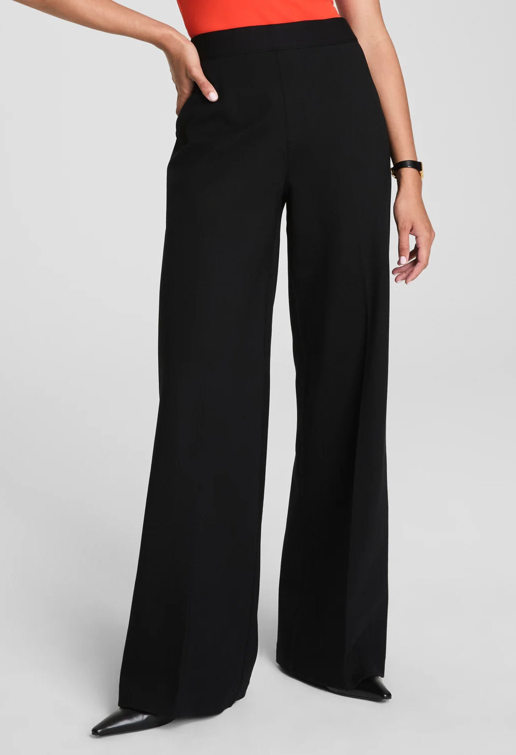 Ponte Wide Leg Pant