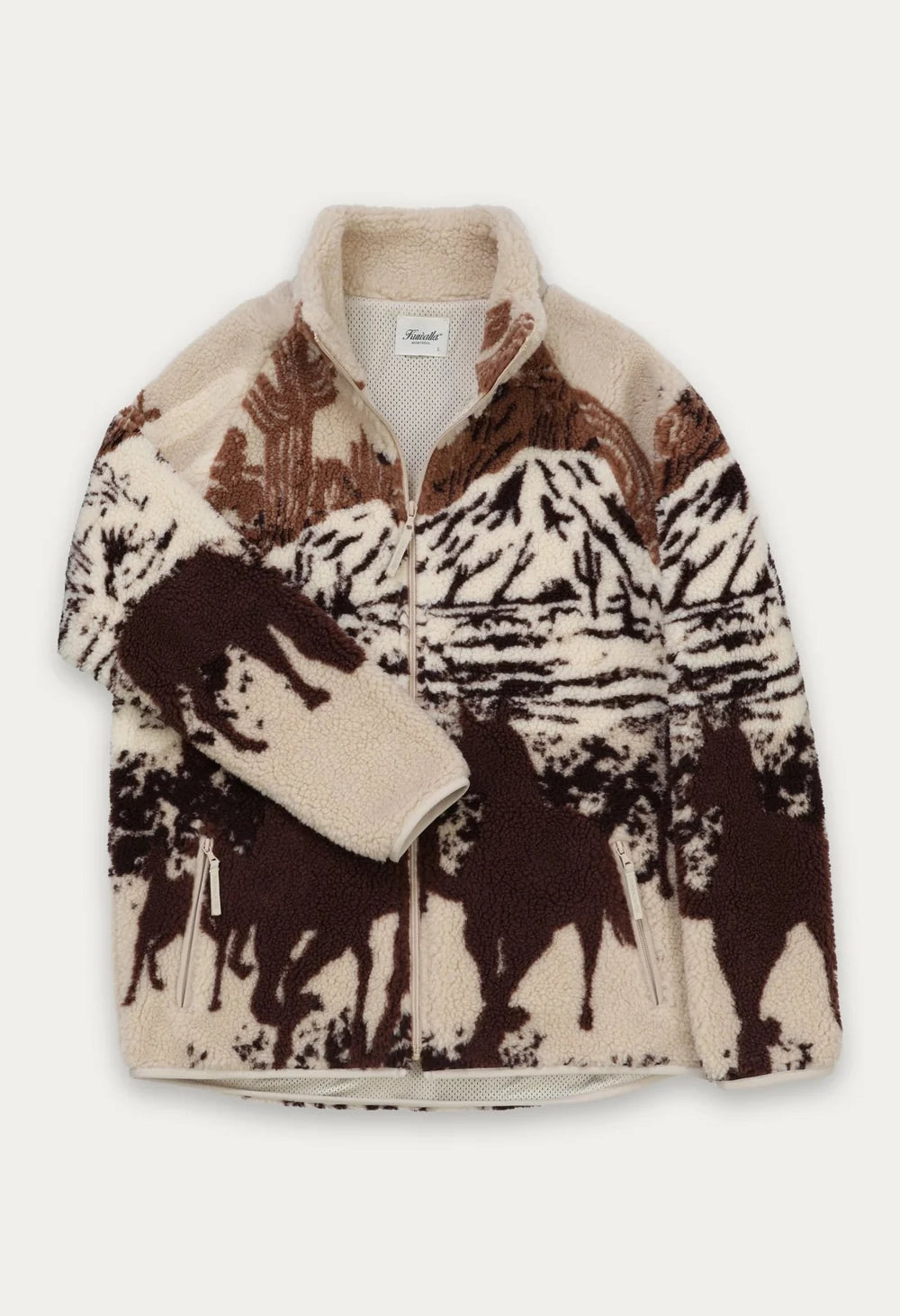 Printed Sherpa Fleece