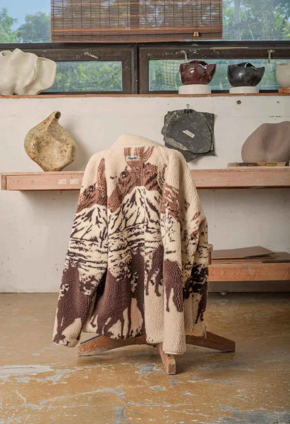 Printed Sherpa Fleece