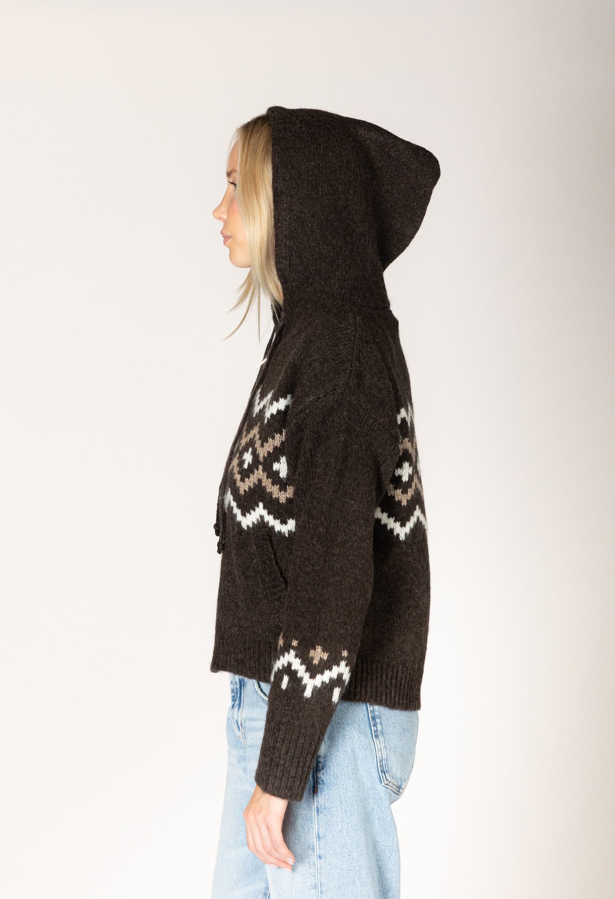 Ranch Fair Isle Zip Hoodie