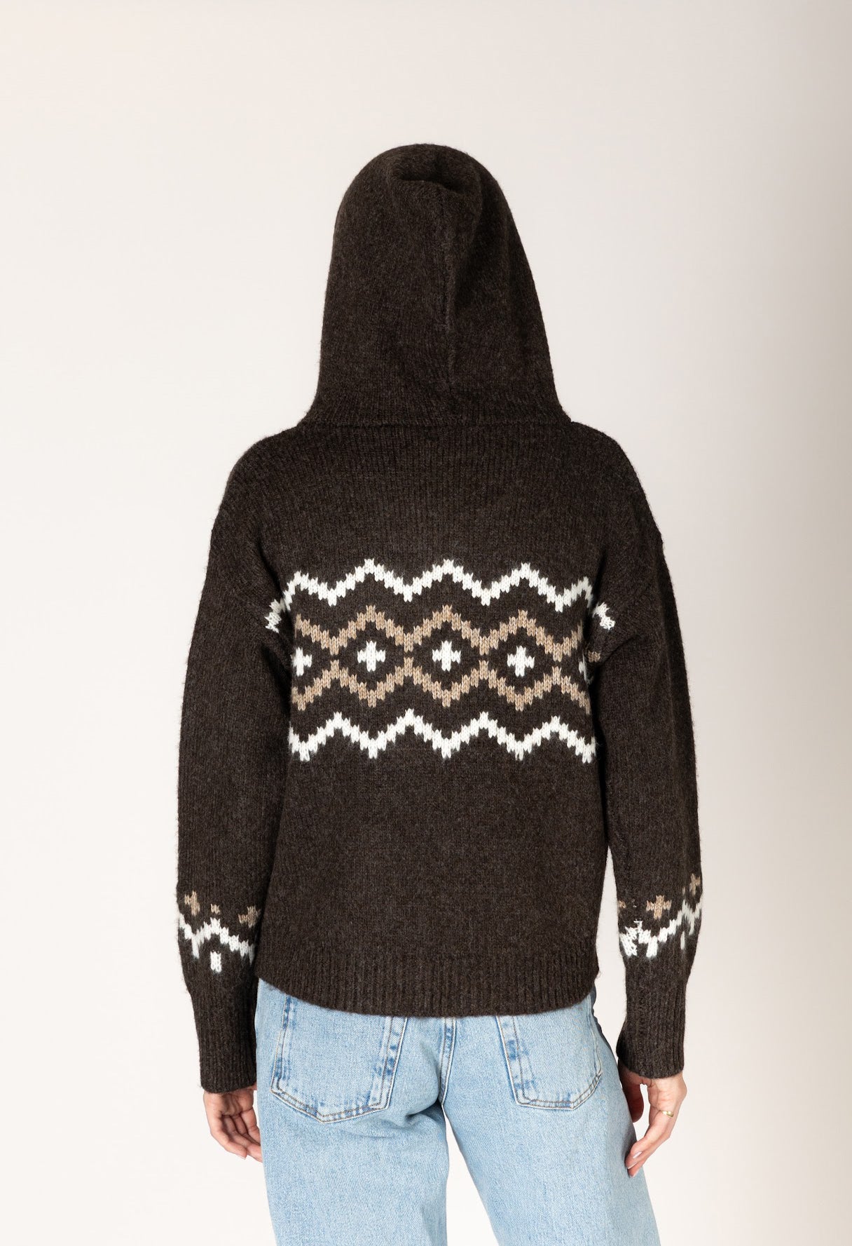 Ranch Fair Isle Zip Hoodie