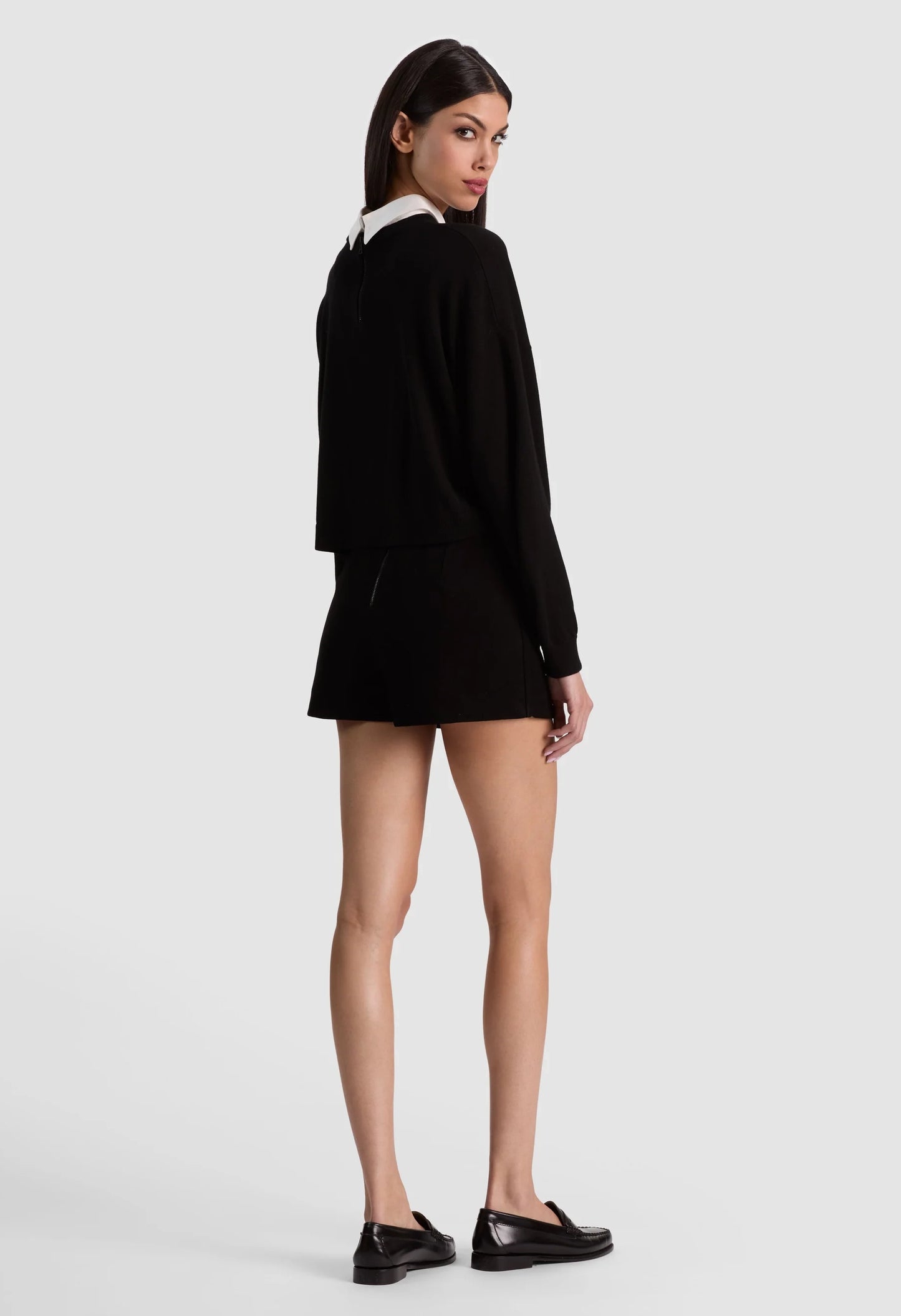 Rhett Wool Pullover With Detachable Collar