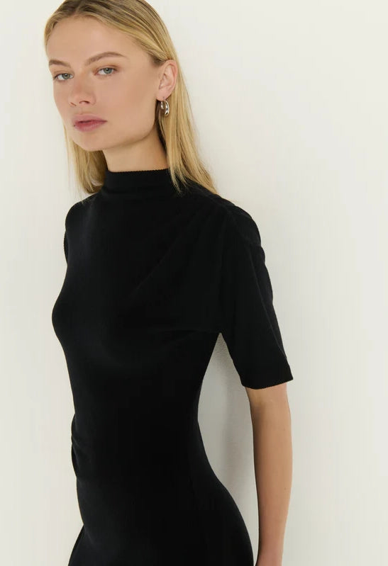 Rebecca Mock Neck Dress