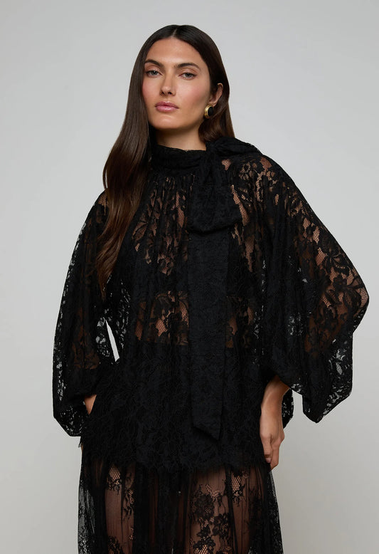 Rhett Oversized Lace Blouse