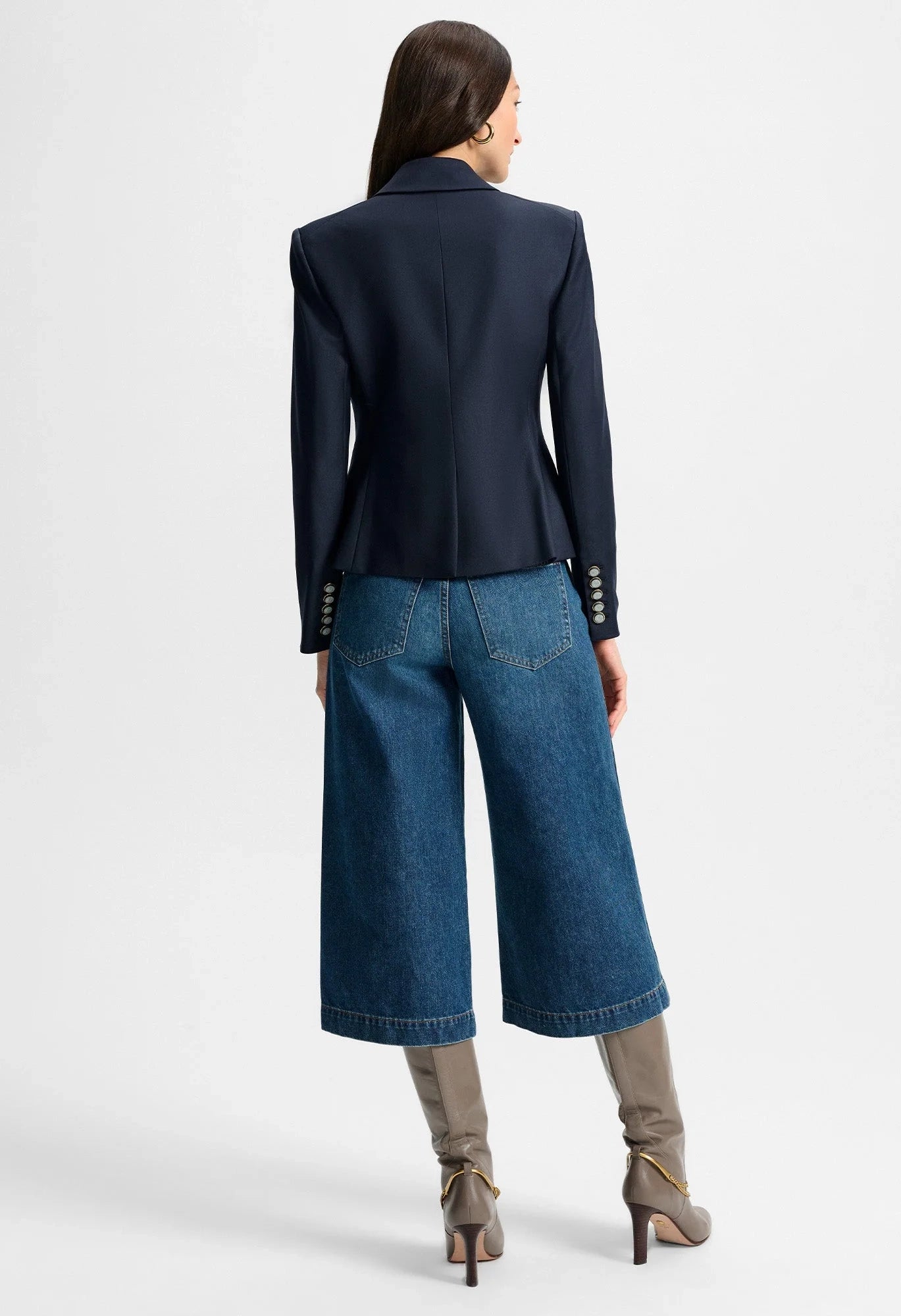 Rickie Cropped Dickey Jacket