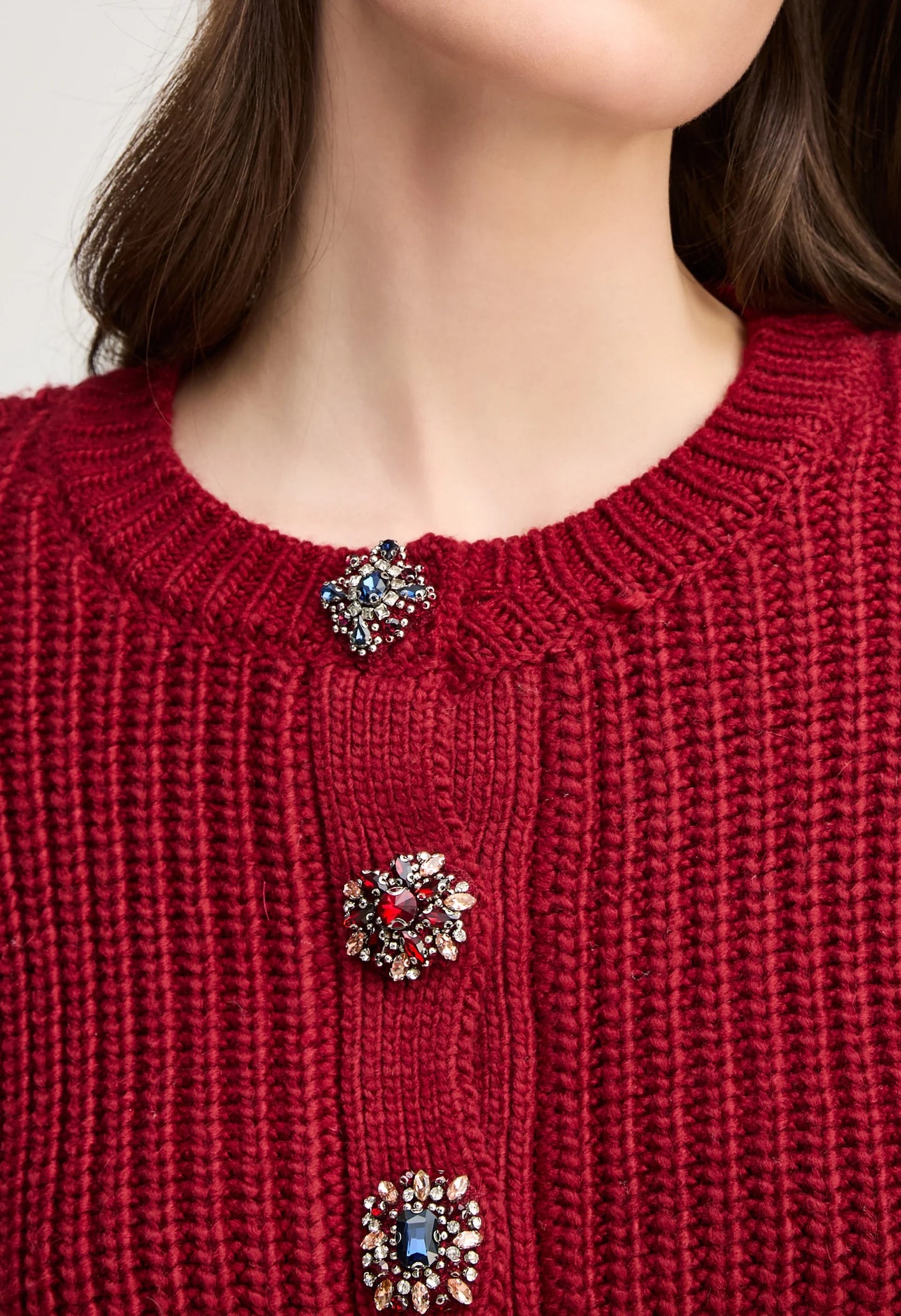 Rita Baroque Embellished Cardigan