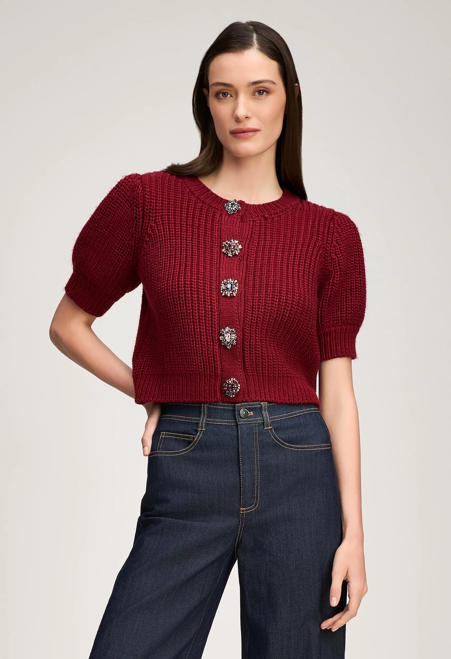 Rita Baroque Embellished Cardigan
