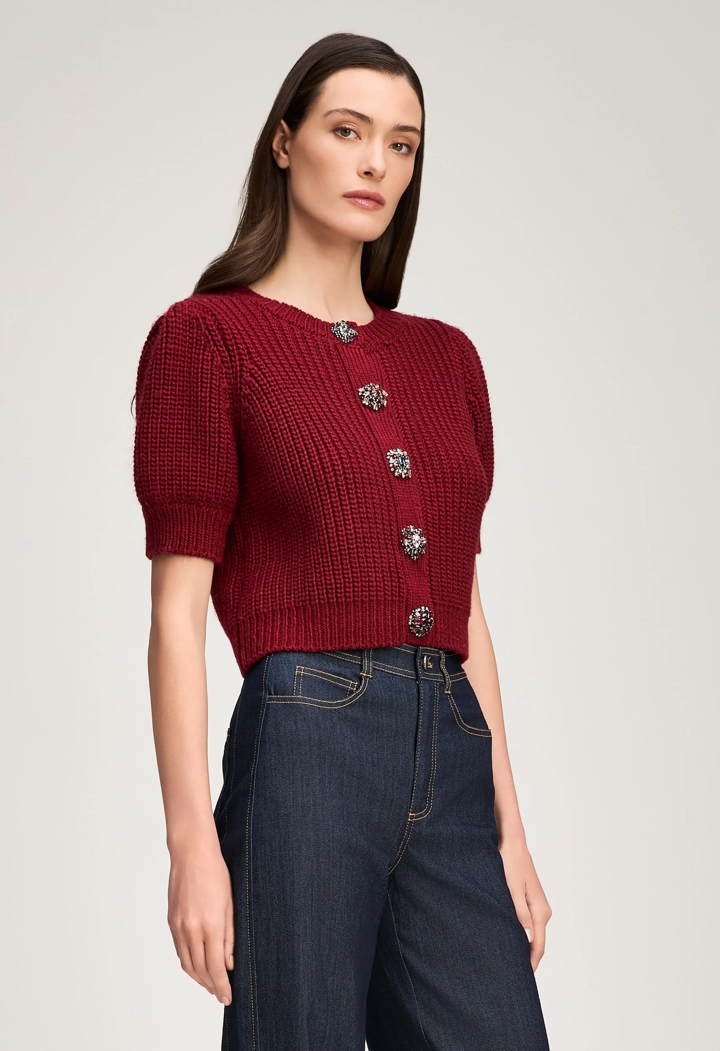 Rita Baroque Embellished Cardigan