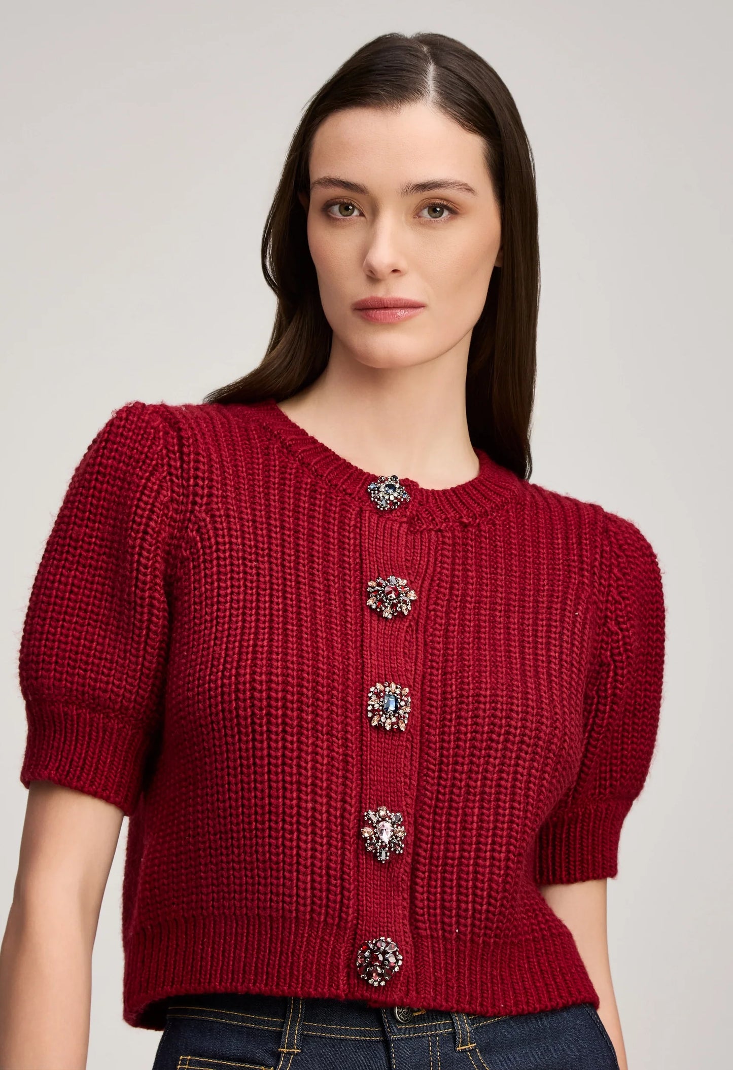 Rita Baroque Embellished Cardigan