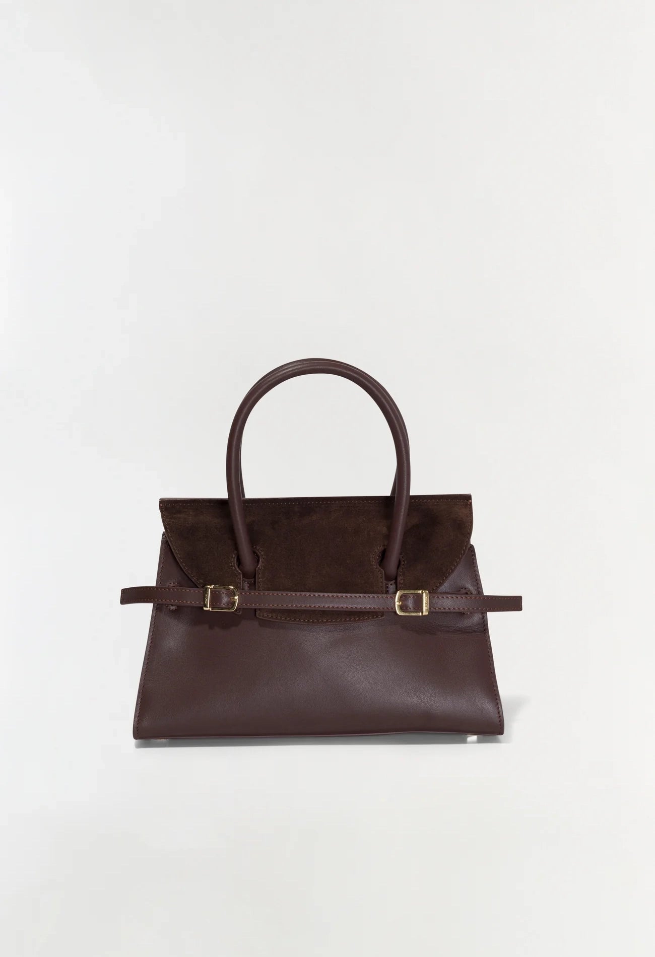 River Small Suede Top Handle