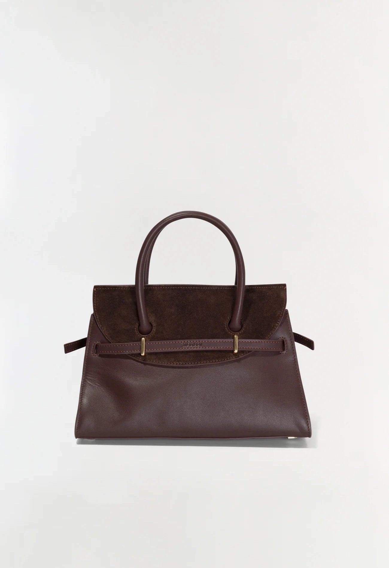 River Small Suede Top Handle