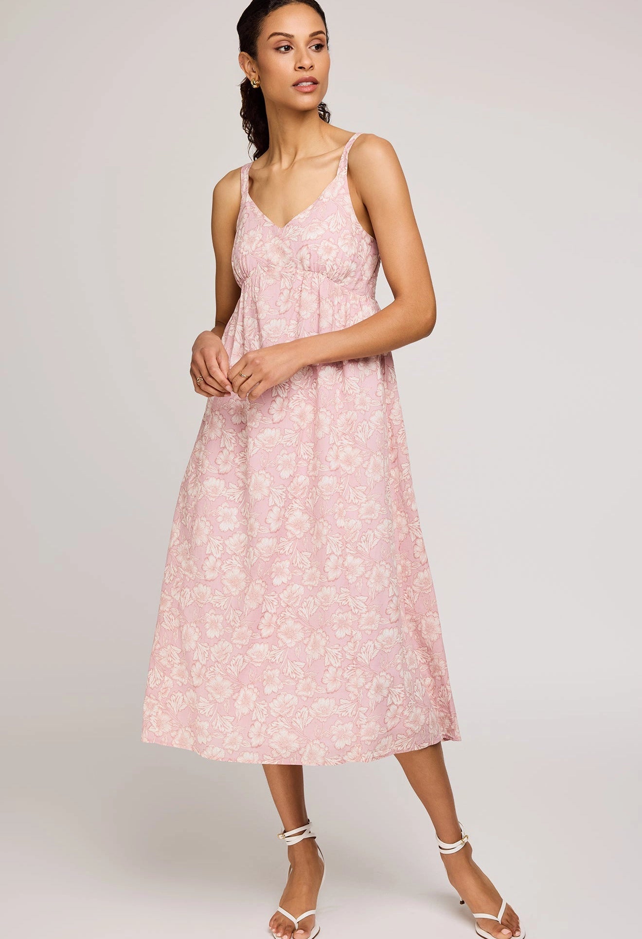 Rosalie Floral Midi Dress