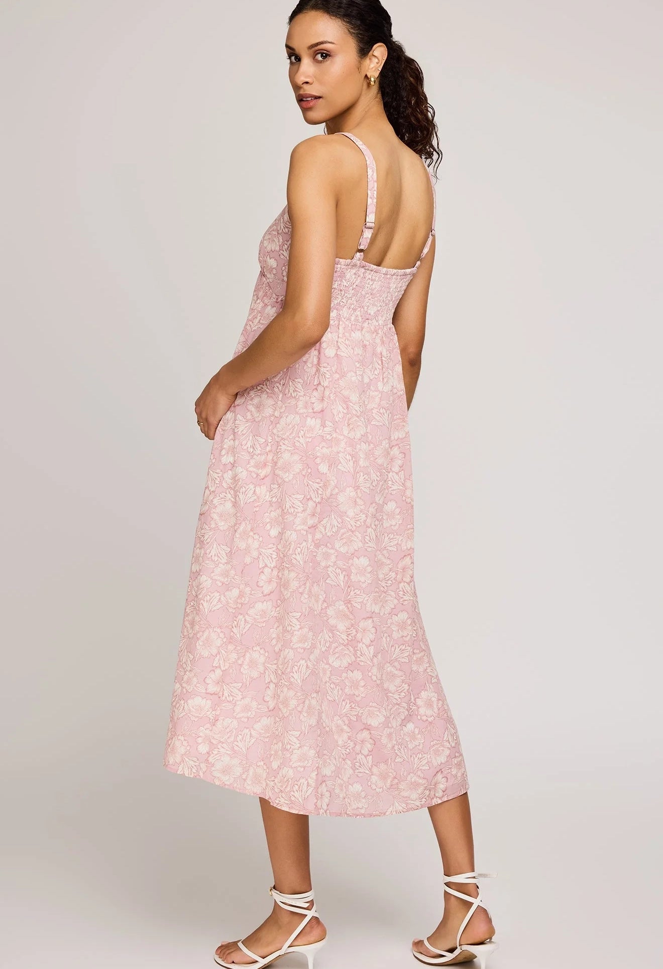 Rosalie Floral Midi Dress