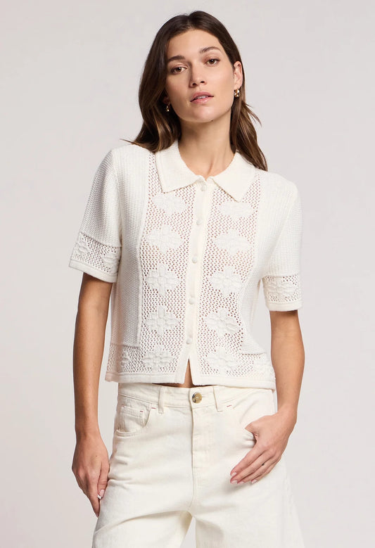 Rosemond Cotton Cashmere Novelty Top