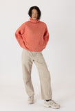 Sahar Ribbed Mockneck Sweater