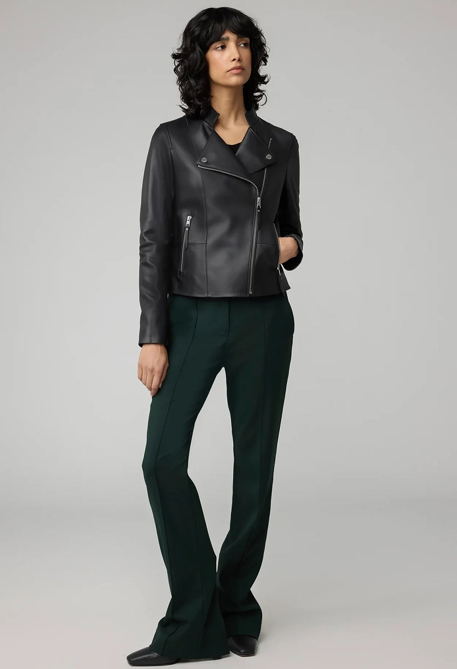 Saskia Leather Jacket