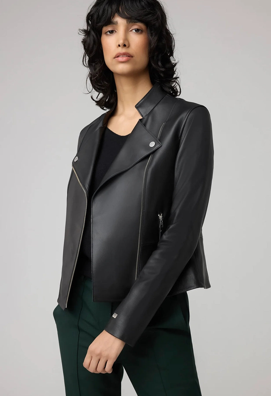 Saskia Leather Jacket