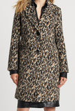 Sienna Mid Length Animal Pattern Coat