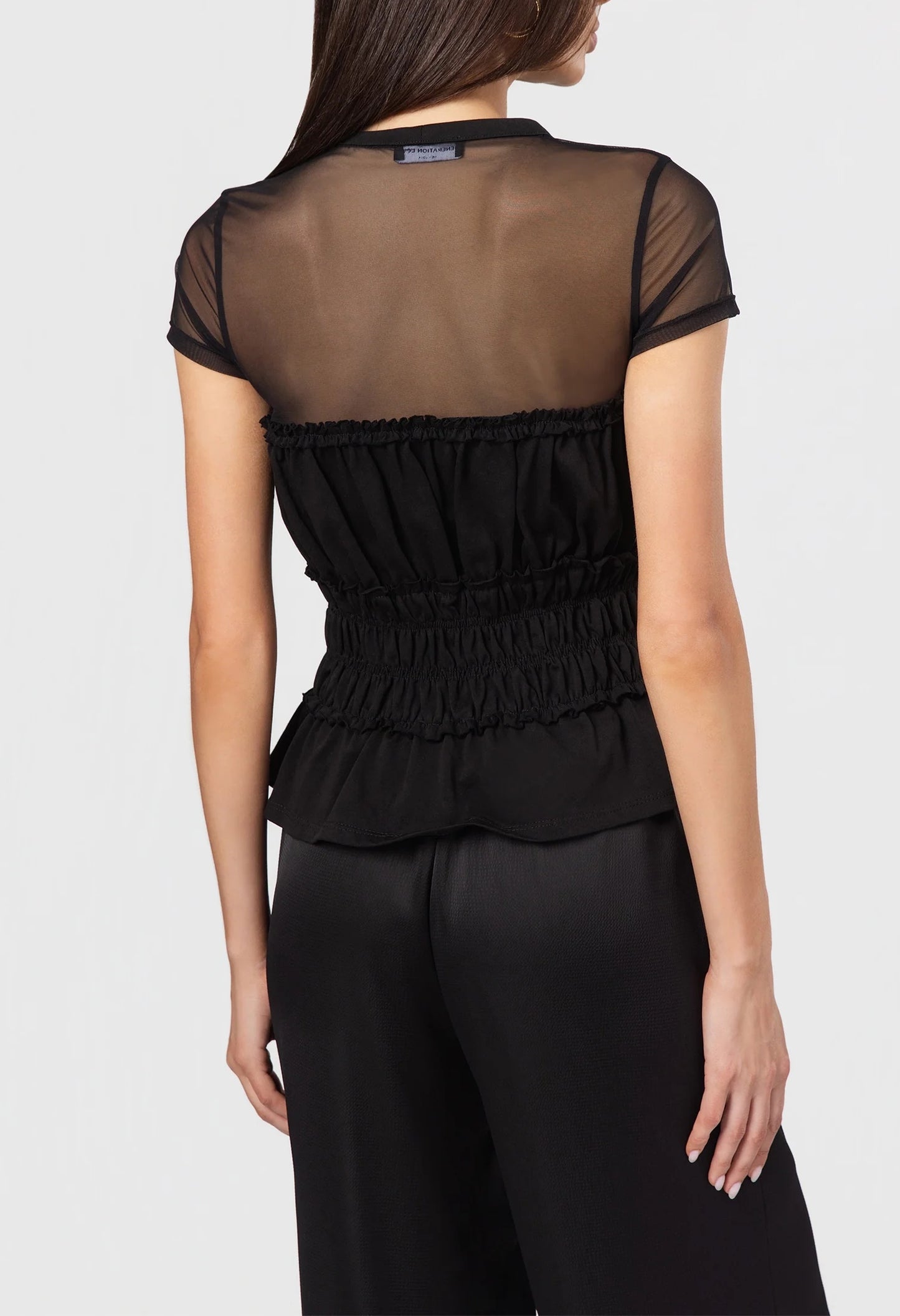 Sigrid Mesh Combo Top