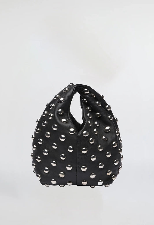 Simone Studded Leather Bag