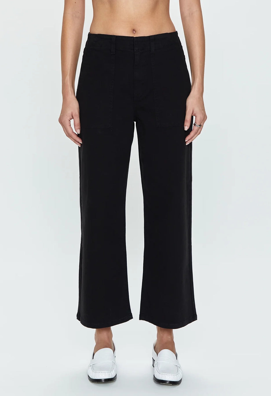 Sophia Wide Leg Utility Ankle