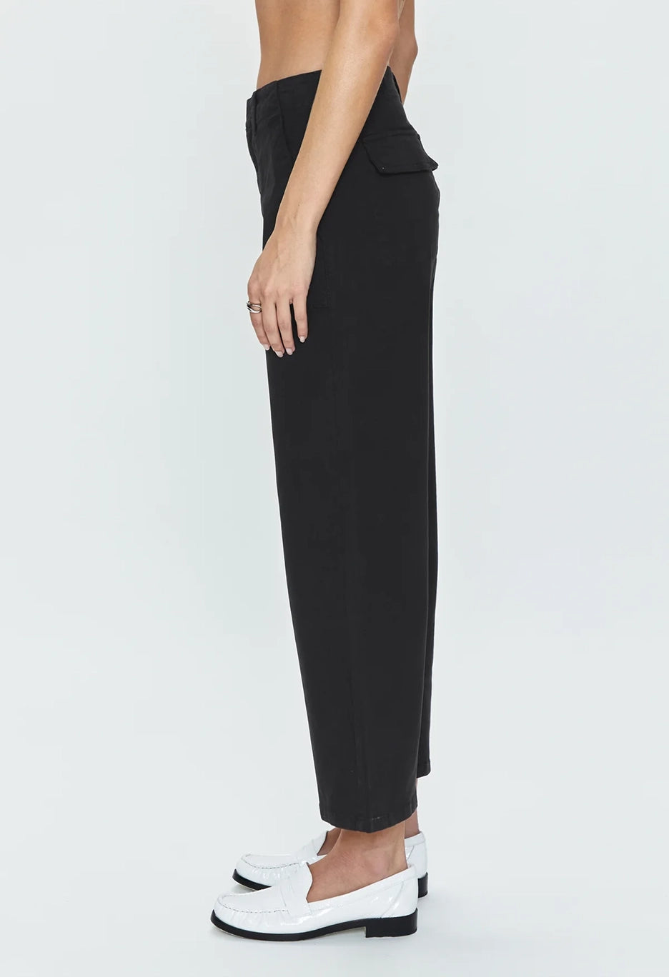 Sophia Wide Leg Utility Ankle