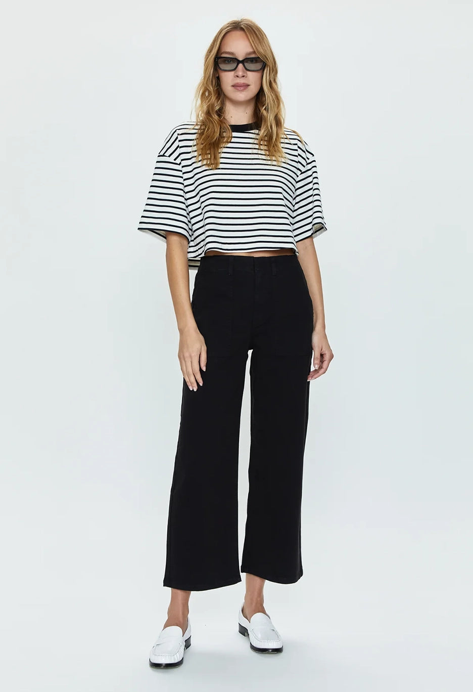 Sophia Wide Leg Utility Ankle