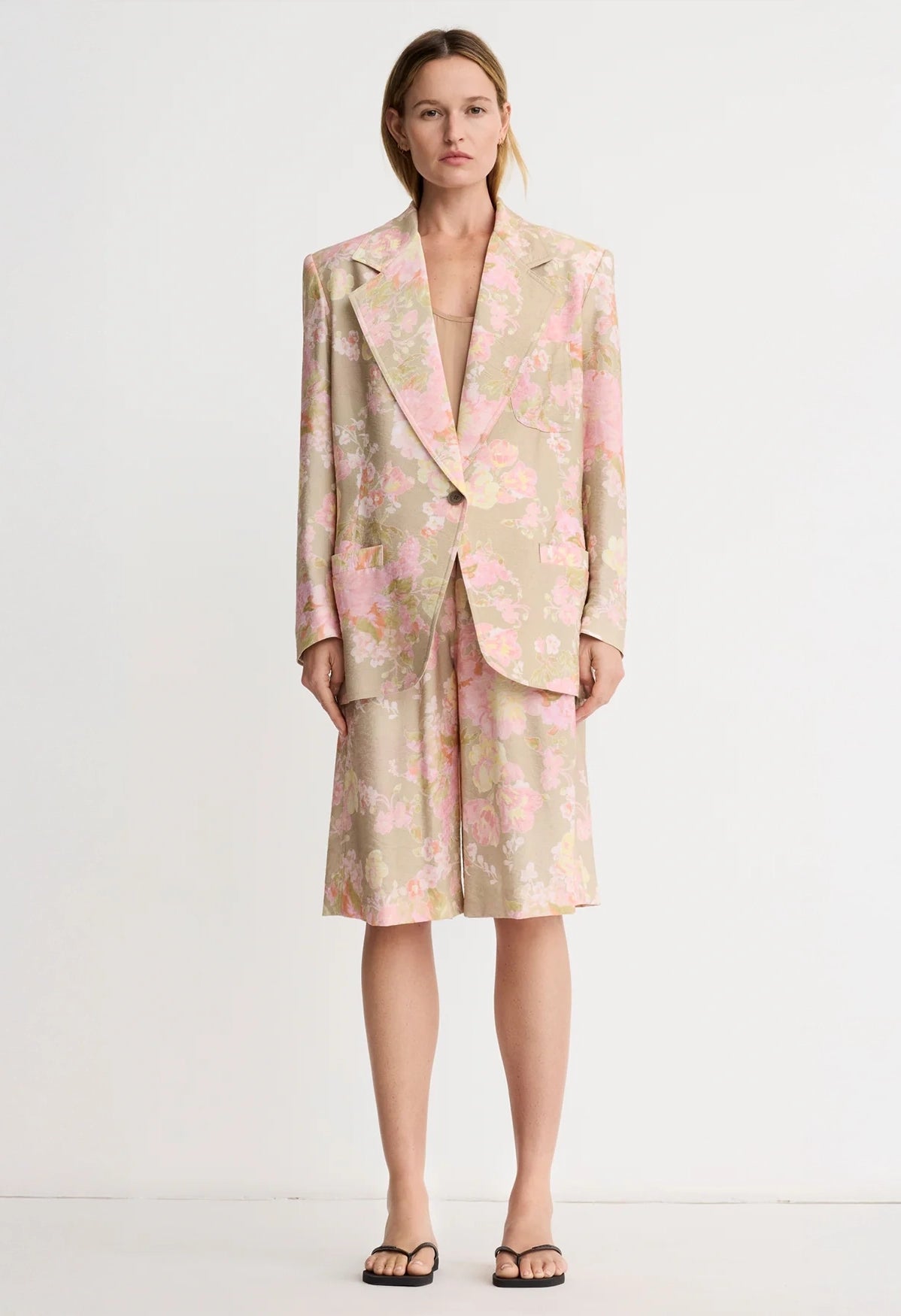 Notched Lapel Blazer