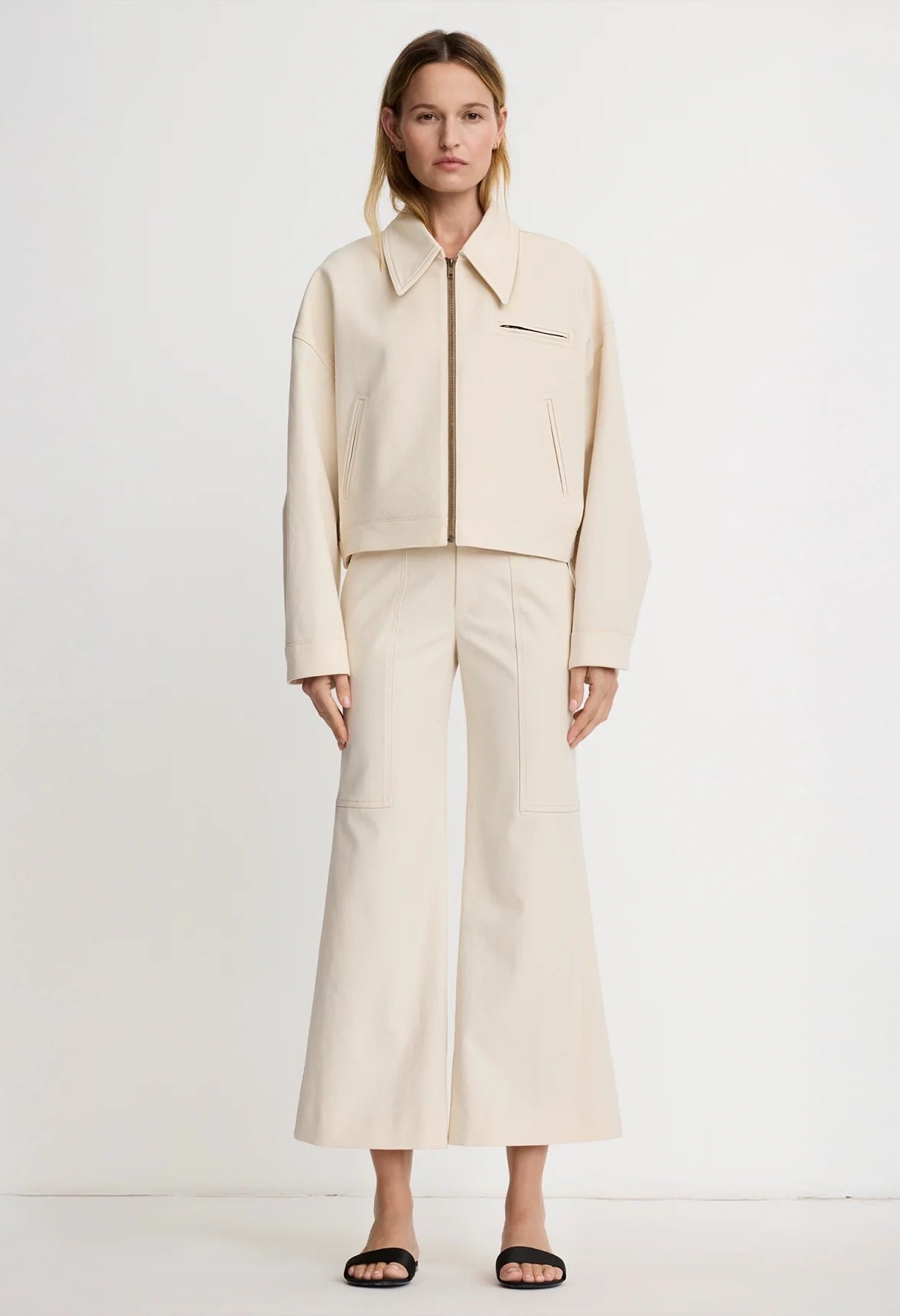 Crop Zip Jacket