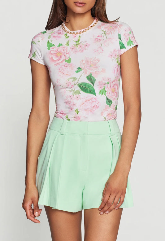 Tate Floral Chain Top