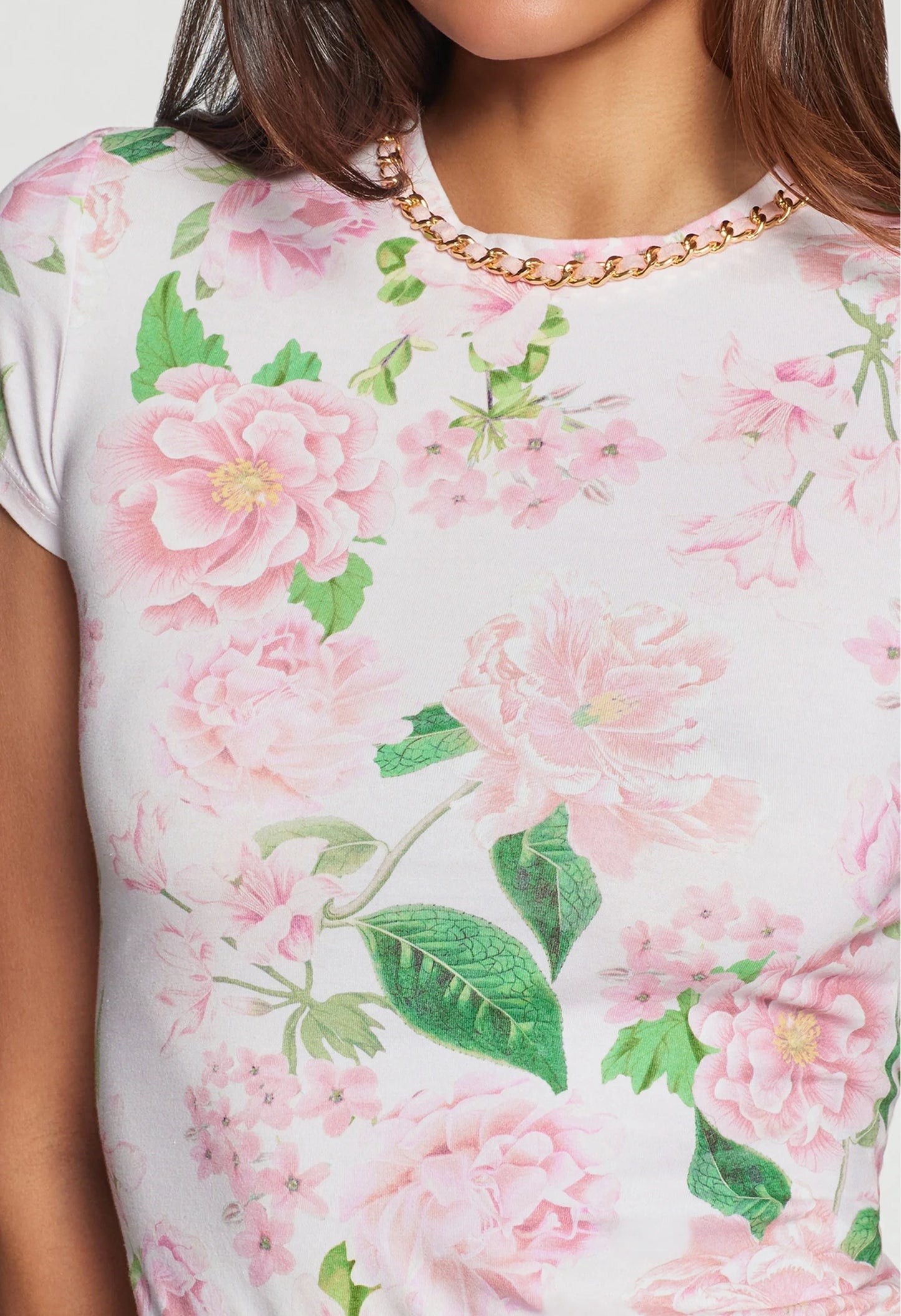 Tate Floral Chain Top