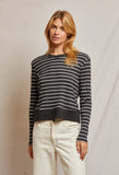 Stef Luxe Rib Pullover Sweatshirt