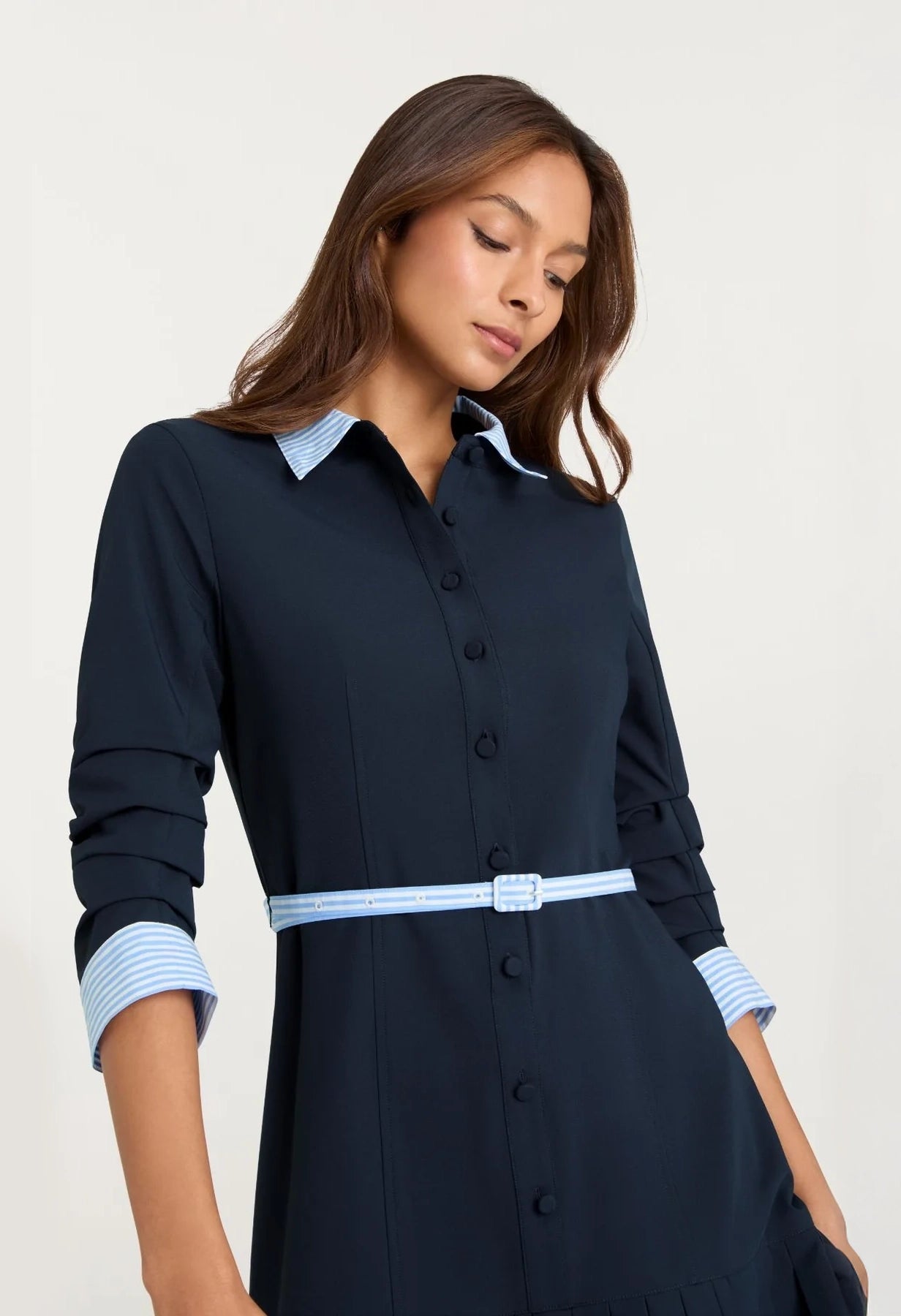 Stripe Shirting Lucilla Dress